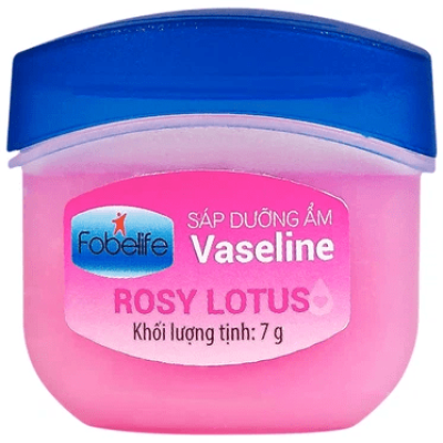 Sáp dưỡng ẩm Vaseline Rosy Lotus Fobelife làm mềm da và dịu da (7g)